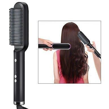 Hair Straightening Comb (Temperature Control)